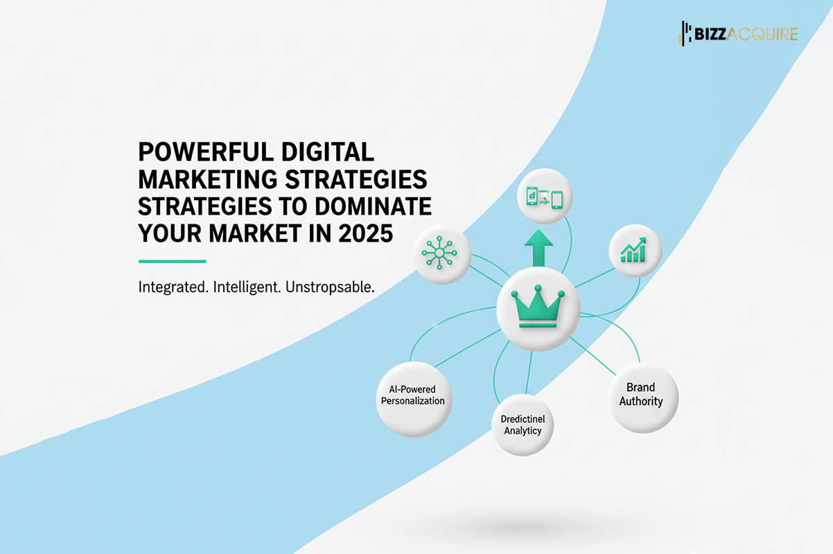 Powerful digital marketing stategirs to dominate your competitors in 2025